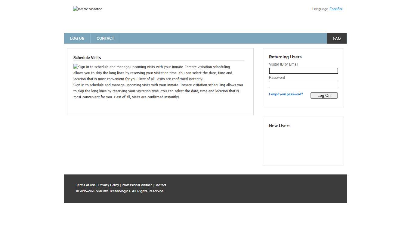 ViaPath Visitor Web 8.0
